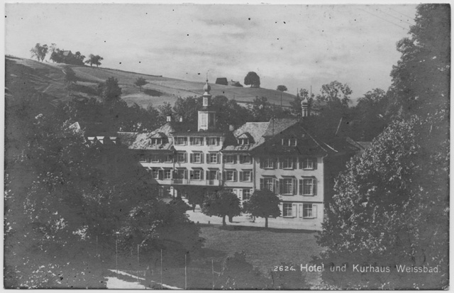 Cartolina dell'hotel Kurhaus Weissbad