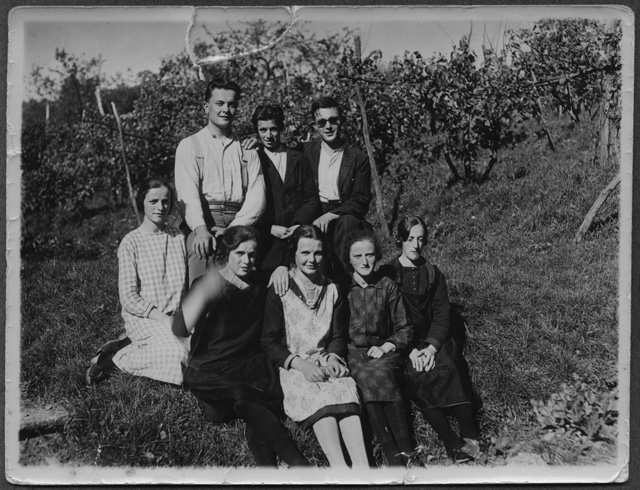 Gruppo in posa ai ronchi di Comano