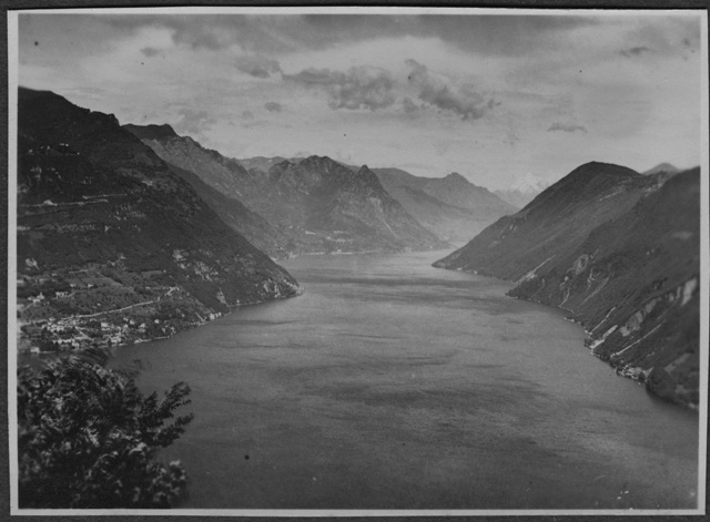 Panorama sul lago di Lugano