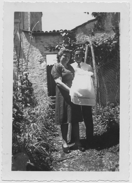 Battesimo di Maria Demartini a Lugaggia