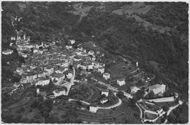 Veduta aerea di Sonvico