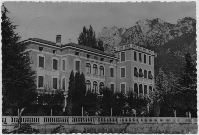 Cartolina di Sonvico con Villa Riposo