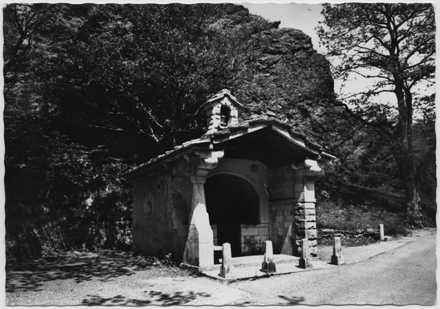 Cartolina della Cappella della Madonna d'Arla a Sonvico