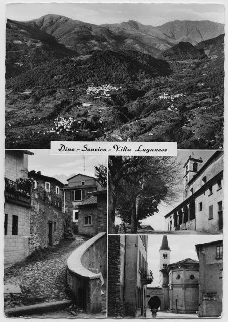 Cartolina di Dino e Sonvico