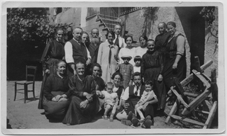 Famiglia in posa a Bidogno