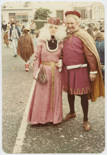 Il re e la regina del Carnevale di Comano