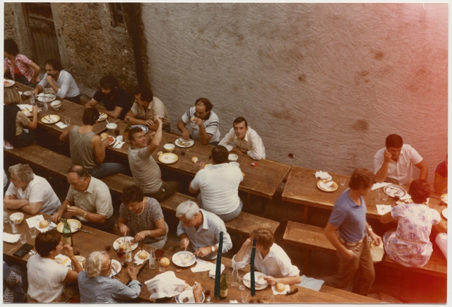 Raduno di via al Forte a Comano