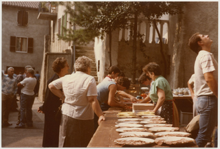 Raduno di via al Forte a Comano