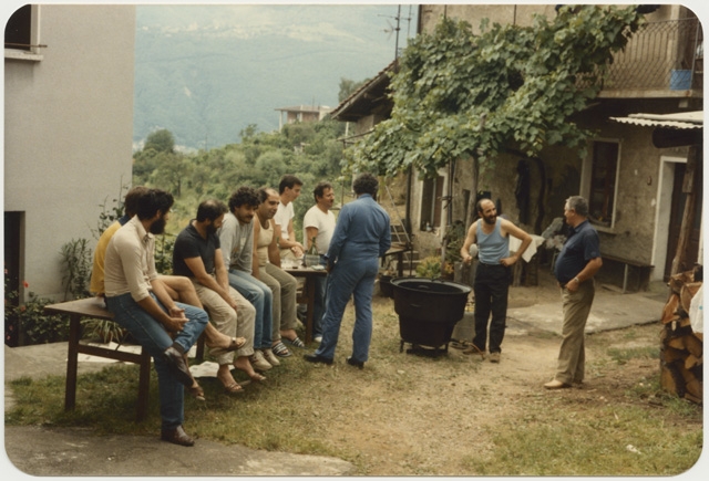 Primo raduno di via al Forte a Comano