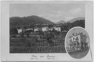 Cartolina di Dino e Sonvico con l'Hotel California