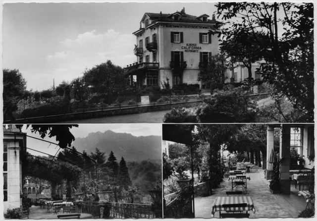 Cartolina dell'Hotel California a Sonvico