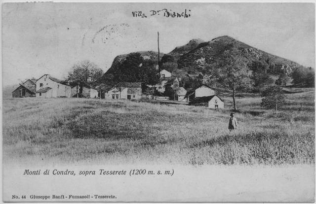 Cartolina dei Monti di Condra