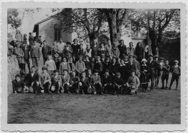 Scuole maggiori al convento del Bigorio in occasione della festa dell'albero