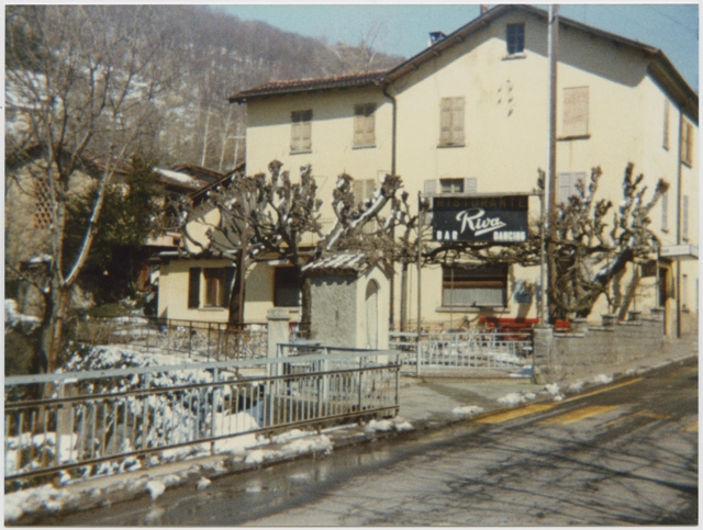 Veduta del ristorante Riva a Tesserete