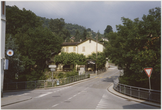 Veduta del ristorante Riva a Tesserete