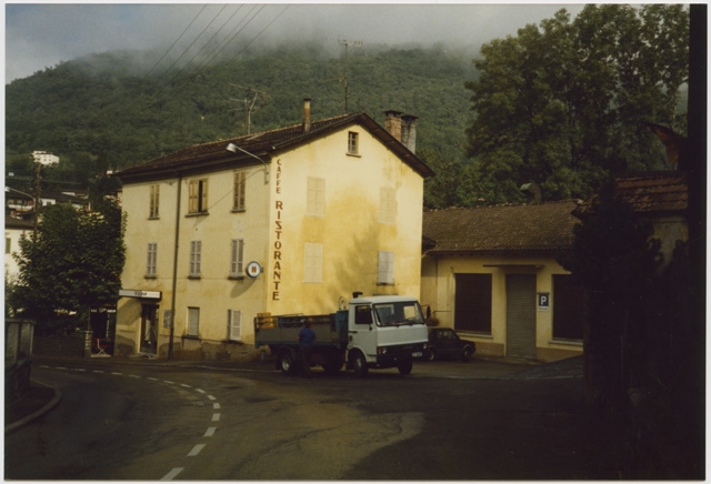 Veduta del ristorante Riva a Tesserete