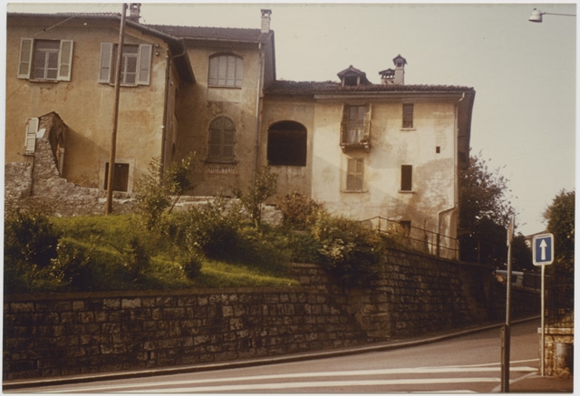 Veduta di casa Fontana a Tesserete