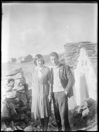 Ritratto di Pia Rovelli e Remo Canonica