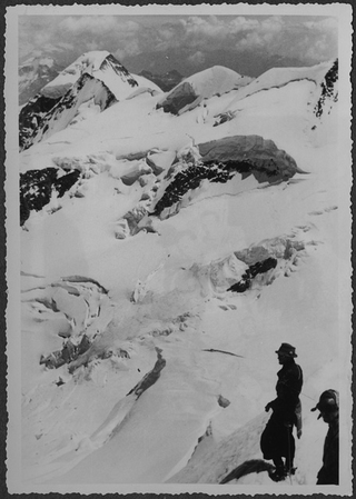 Scalata del Pizzo Palu sul passo del Bernina