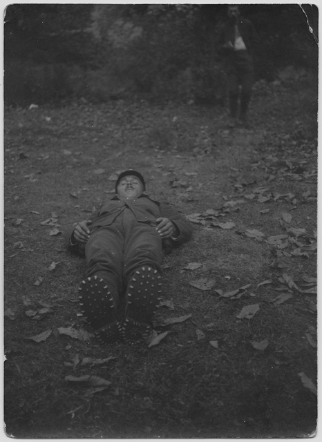 Enrico Besomi in divisa militare