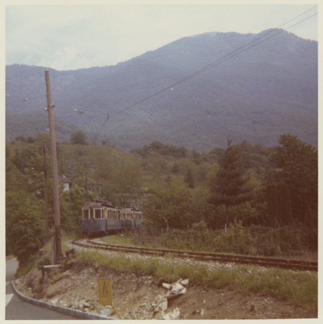 Ultima corsa del tram della ferrovia Lugano-Cadro-Dino