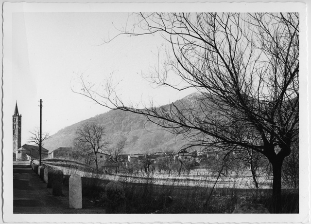 Strada per Sala Capriasca e Chiesa S. Antonio Abate