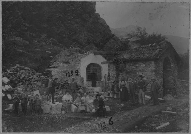 Cappella della Madonna d'Arla durante i restauri