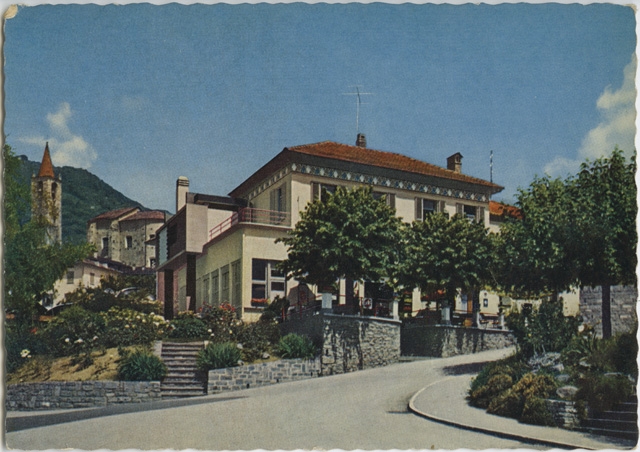 Cartolina del ristorante Stazione di Tesserete