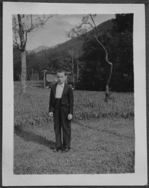 Giuseppe Antonini in occasione della Prima Comunione