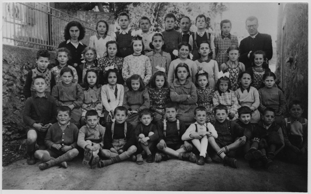 Alunni delle scuole di Roveredo