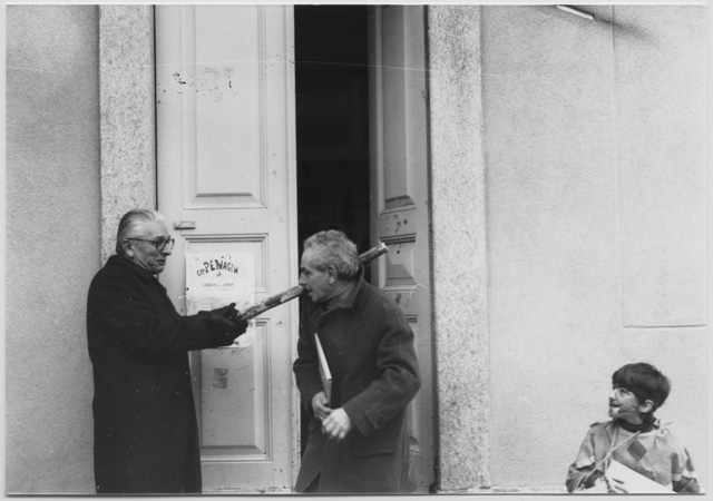 Uomini al carnevale di Tesserete