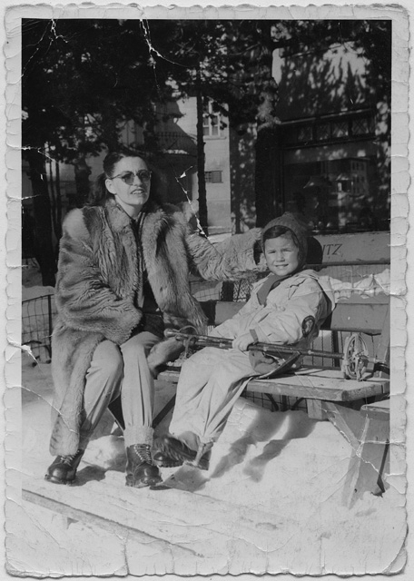 Ilde Mini e Marina Mondadori a Saint Moritz