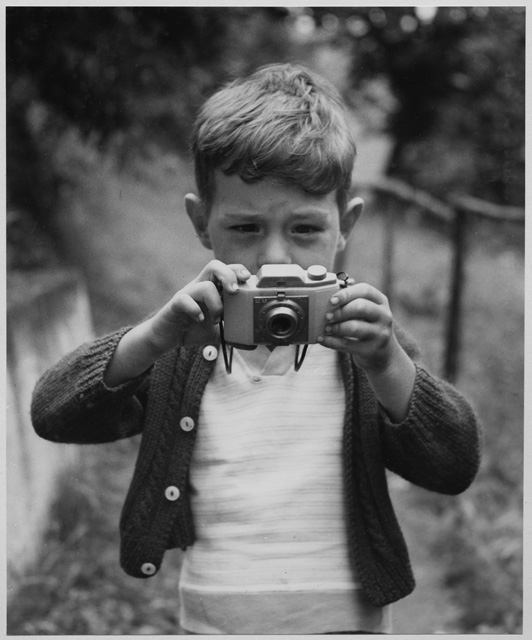 Fabrizio Mauri con la macchina fotografica