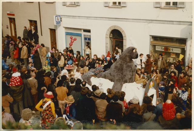 Sfilata dei carri allegorici al carnevale di Tesserete