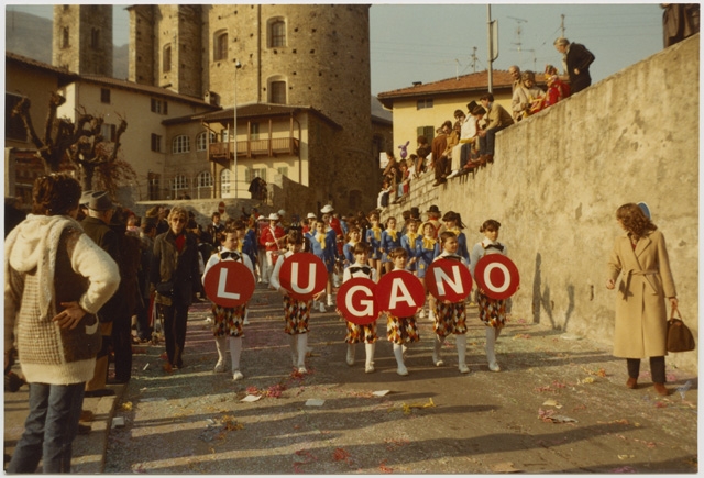 Sfilata delle güggen al carnevale di Tesserete