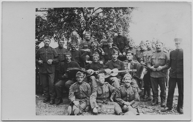 Soldati in posa a Merishausen