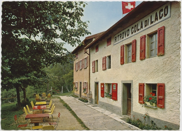 Cartolina del Ritrovo Gola di Lago