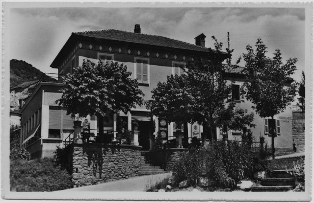Cartolina del ristorante Stazione a Tesserete