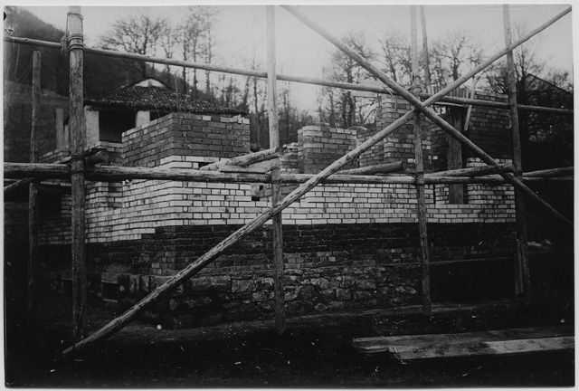 Esercitazioni del corso apprendisti muratori a Tesserete