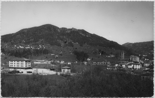 Cartolina di Tesserete con la caserma