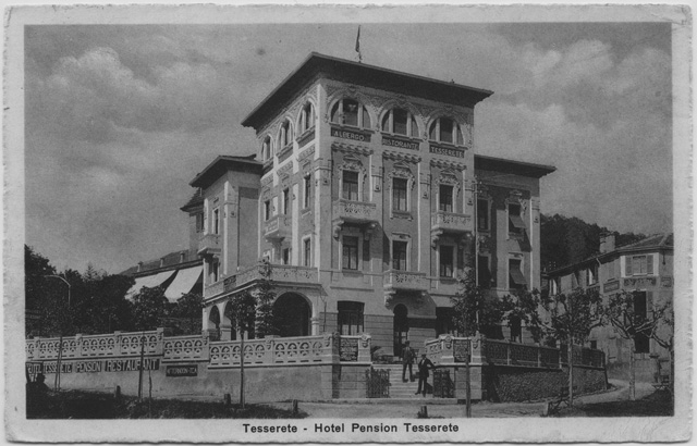 Cartolina dell'Hotel Tesserete