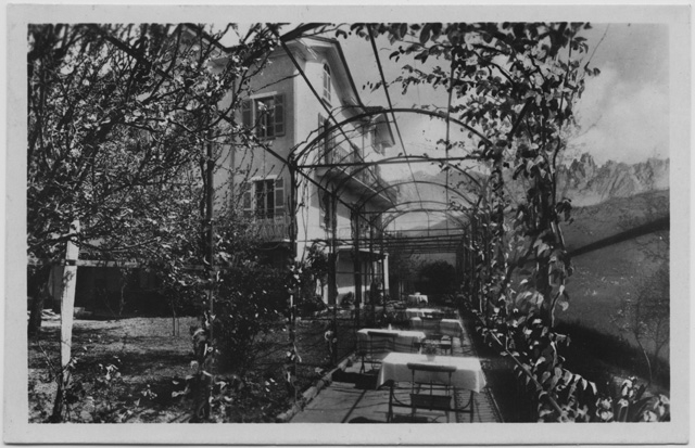 Cartolina della Pensione Roveredo