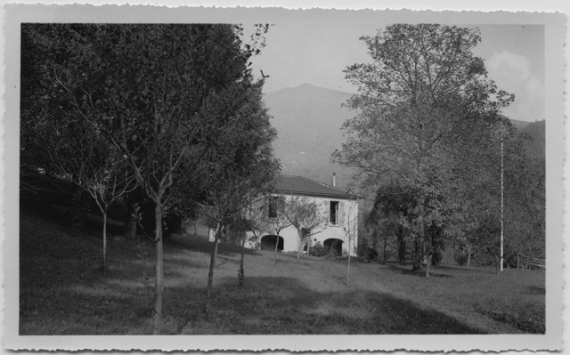 Veduta di Biolda con la proprietà della famiglia Rossi