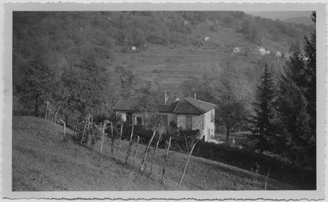 Veduta di Biolda con la prioprietà della famiglia Rossi