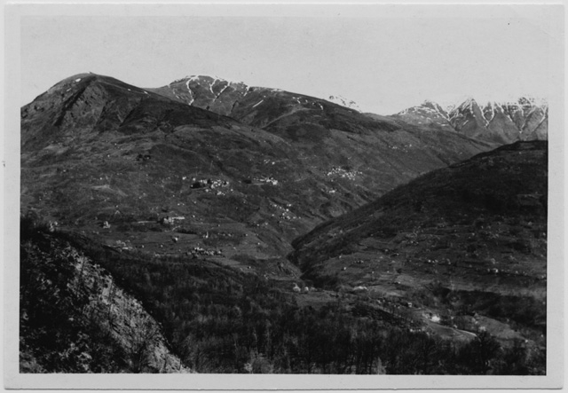 Veduta di Lugaggia, Lopagno e Roveredo