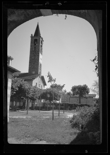Veduta della chiesa di S. Stefano a Tesserete