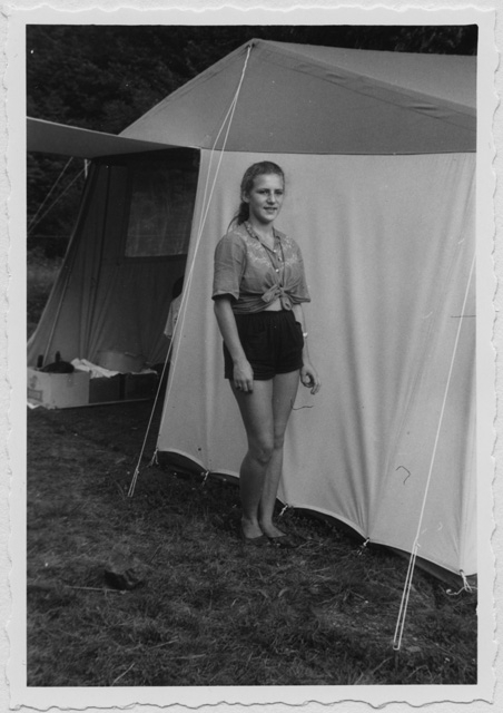 Madeleine Meyer al campeggio Parco al Sole a Ponte Capriasca