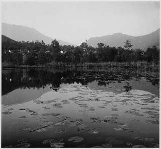 Veduta del lago di Origlio