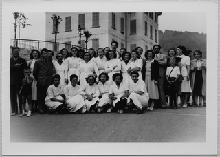 Gruppo Samaritani Capriasca in posa a Tesserete