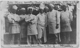 Cuochi del Lake Shore Country Club in posa